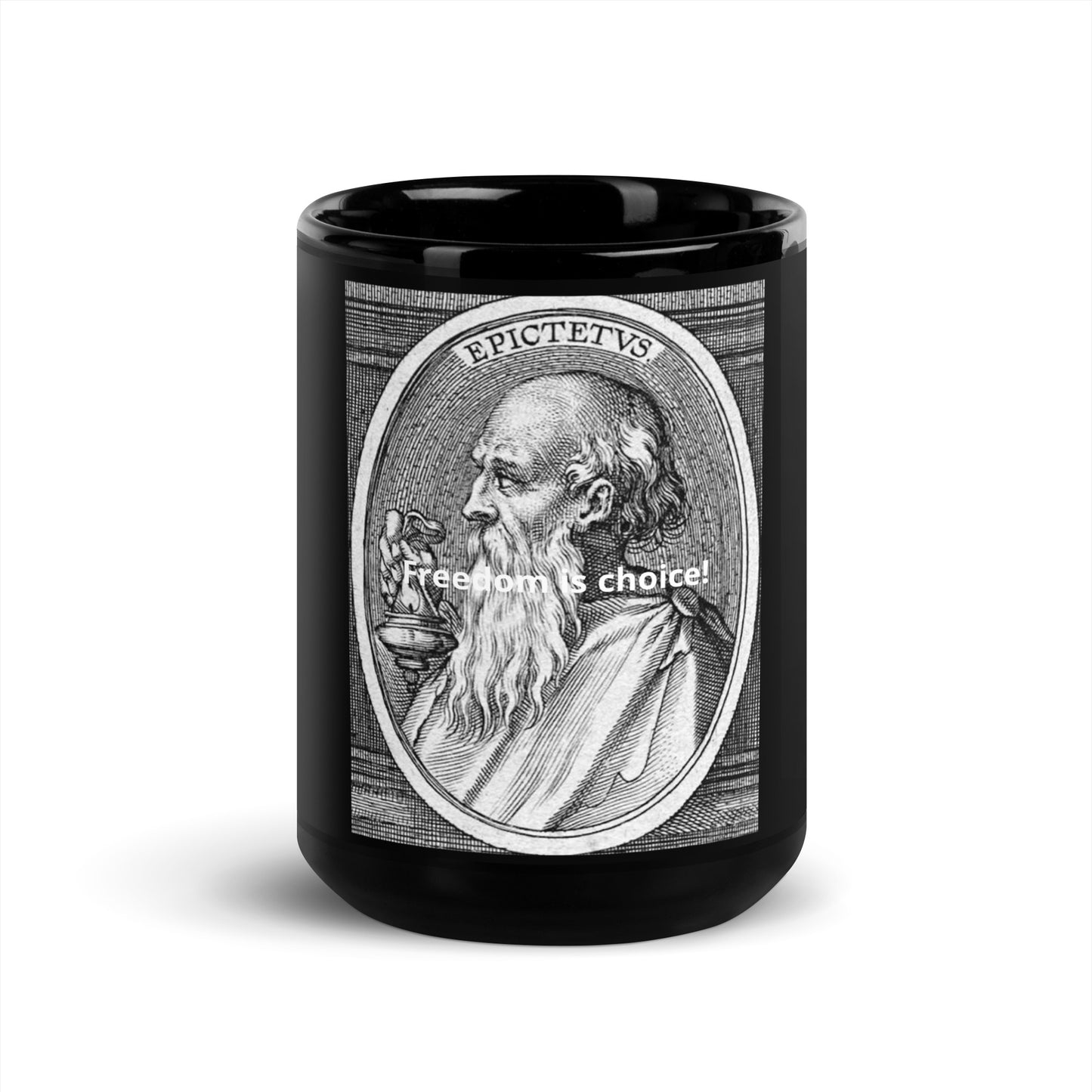Black Glossy Mug