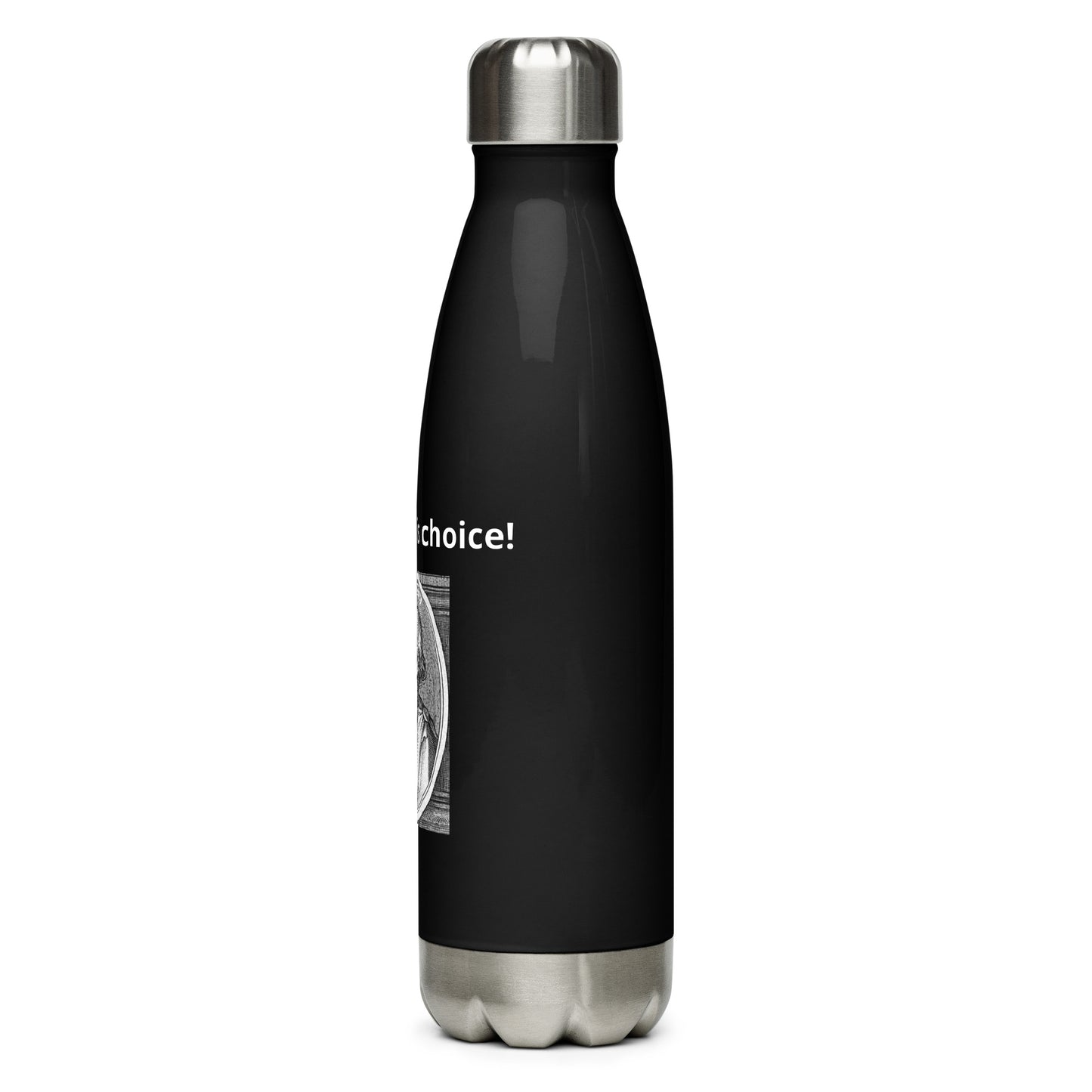 Stainless steel water bottle