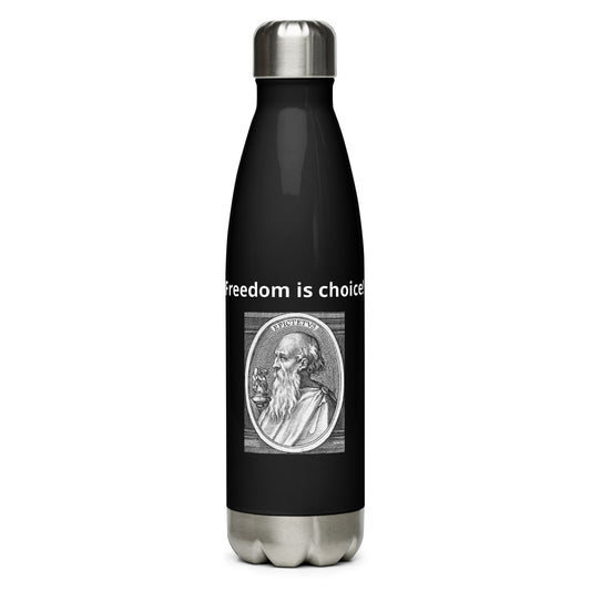 Stainless steel water bottle
